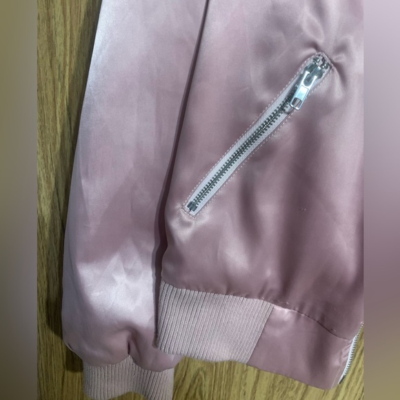 Blossom pink bomber jacket - Picture 3 of 4